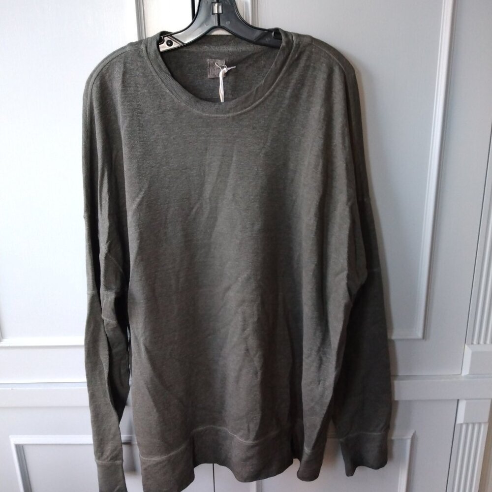 120% lino long sleeve shirt